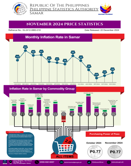 November 2024 Price Statistics image