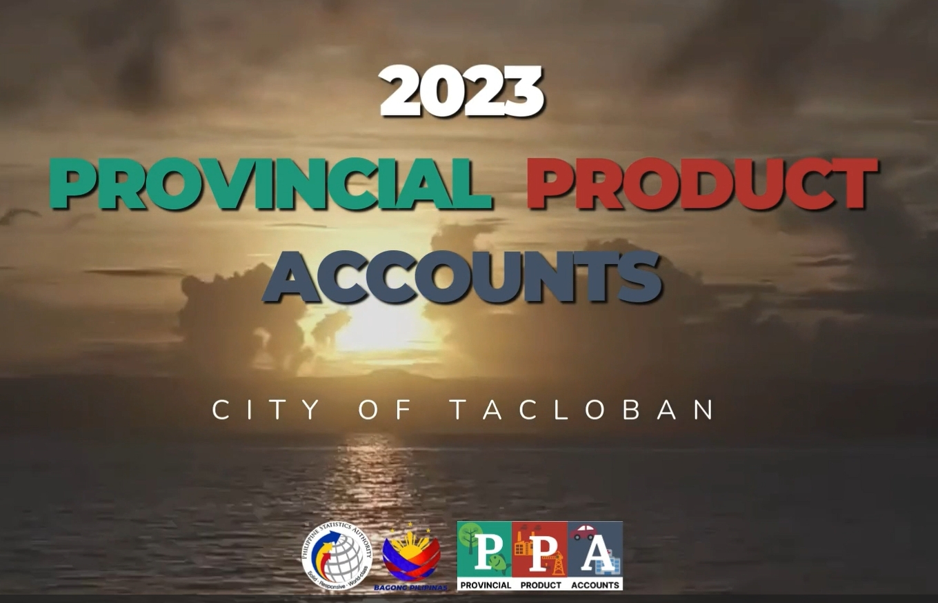 City of Tacloban 2023 Provincial Product Accounts